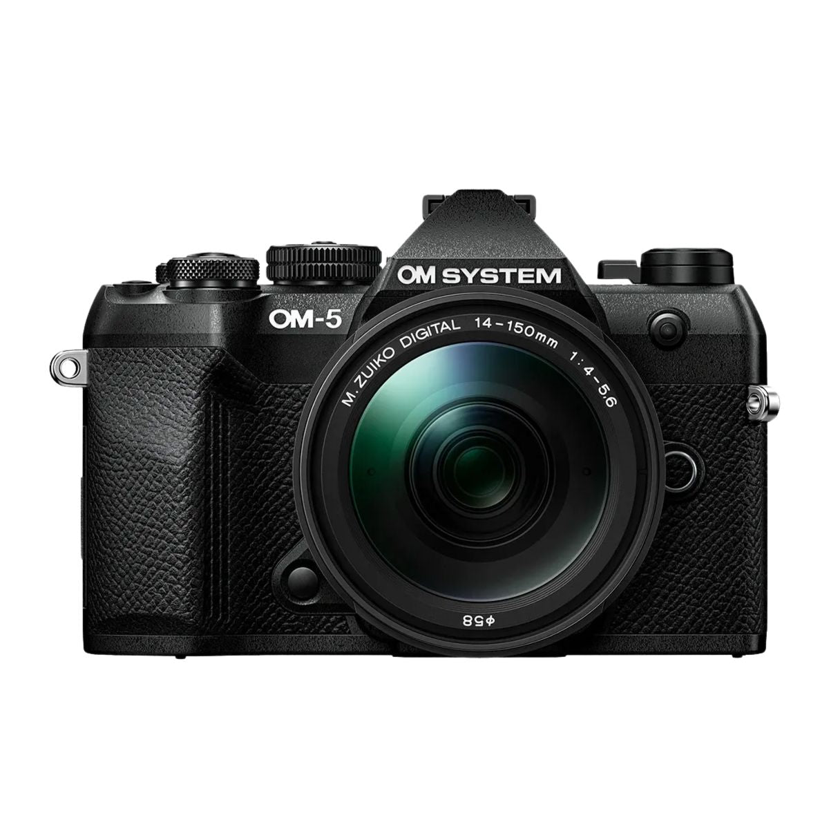 Olympus OM SYSTEM OM-5 Mirrorless Camera with 14-150mm F4-5.6 II Lens - Black